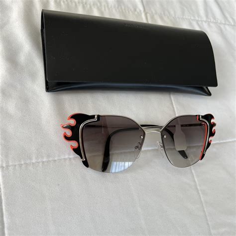 prada sunglasses flames